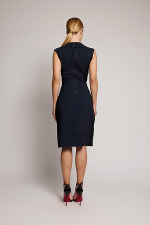 Vestido Midi Louis Vuitton