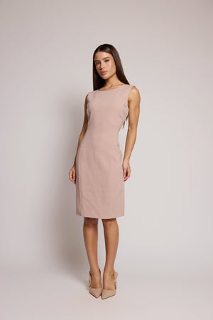 Vestido Tubinho Rosa Blush Emilio Pucci
