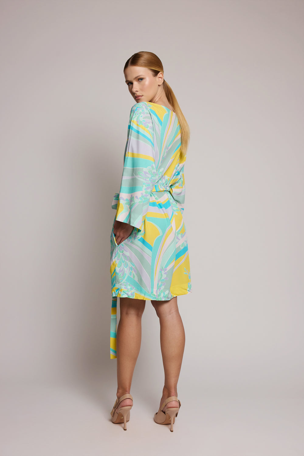 Vestido Emílio Pucci com estampa