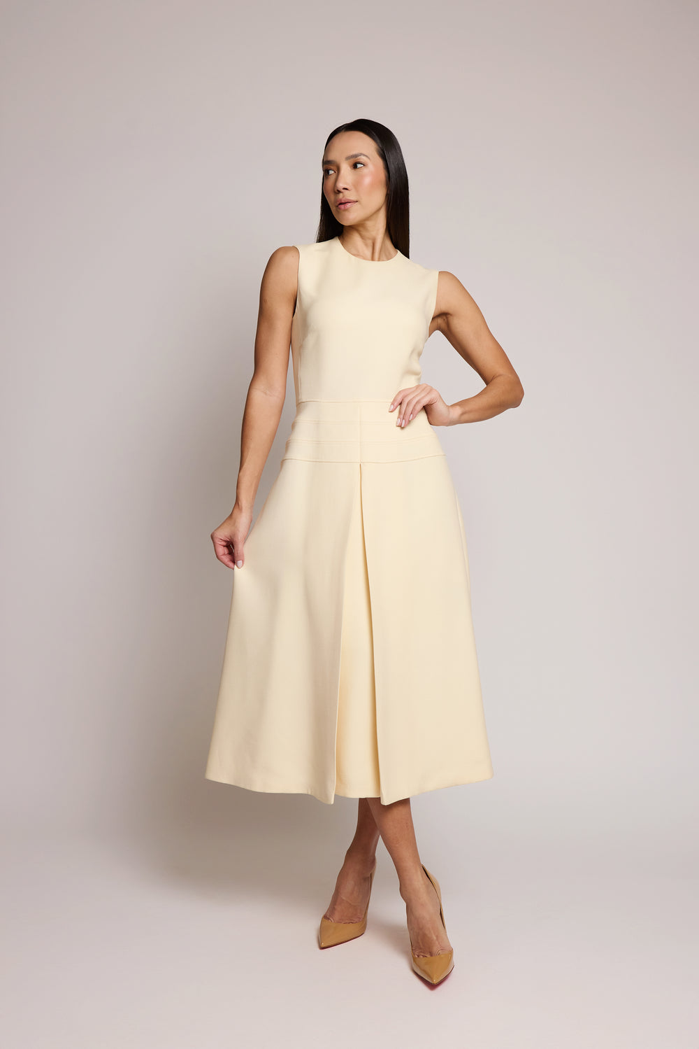 Vestido Dior Midi Off-White