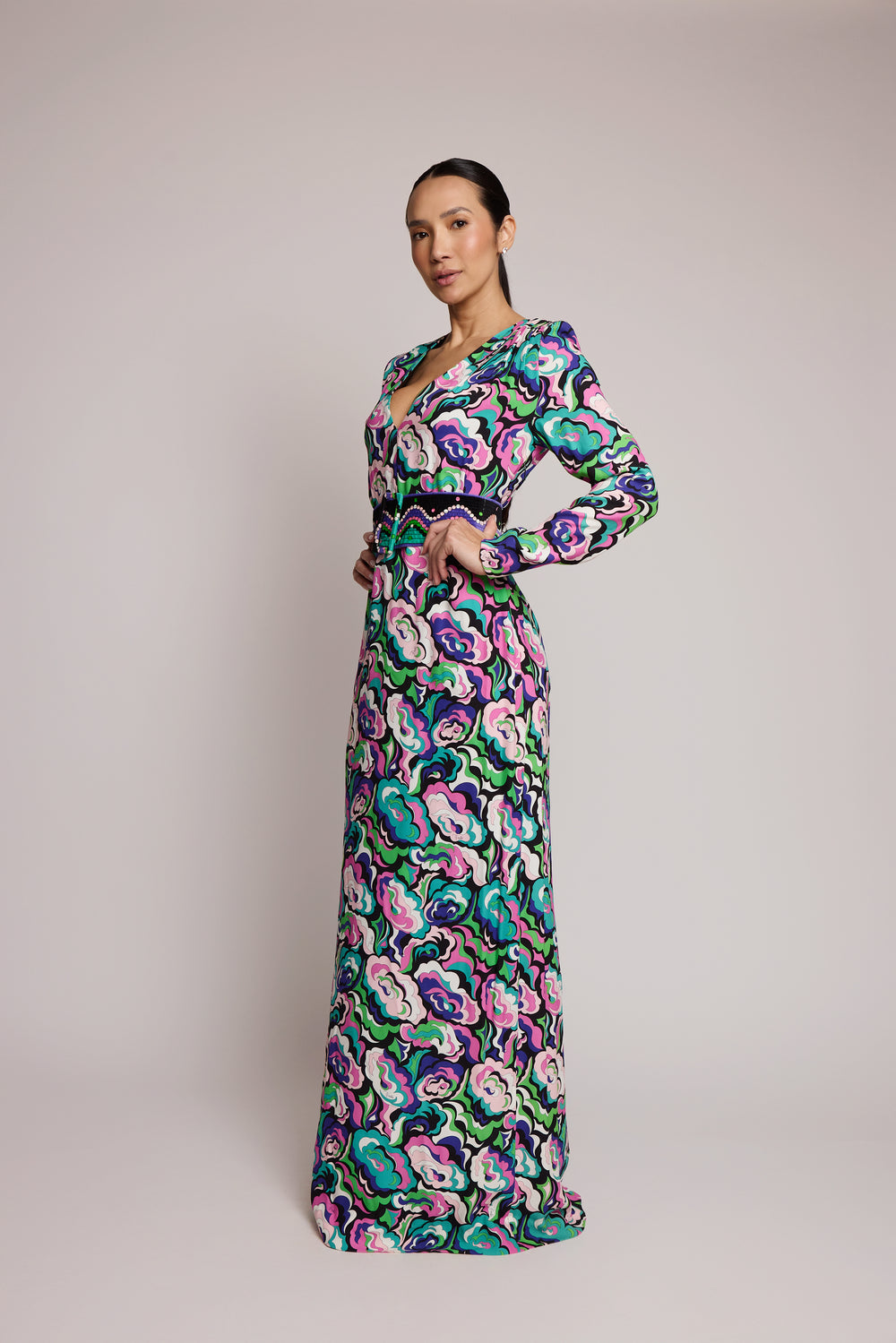 Vestido Pucci da coleção Pré-Outono 2018