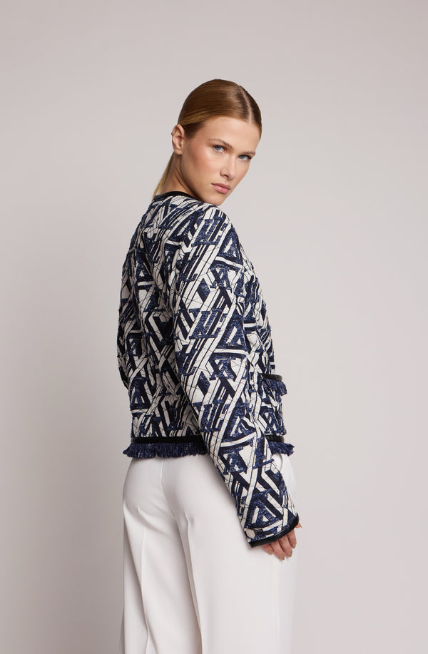 Jaqueta com monograma Louis Vuitton