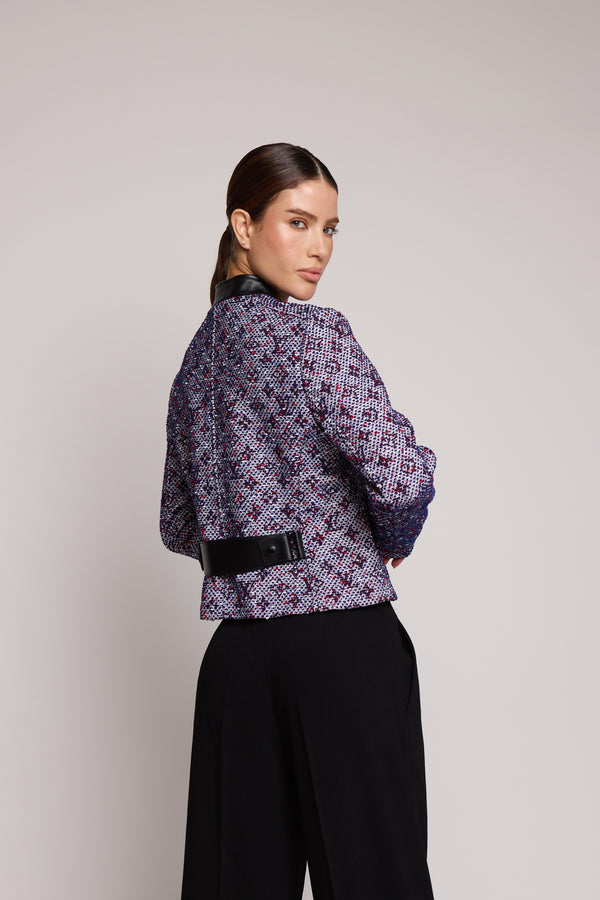 Casaco Louis Vuitton com monograma