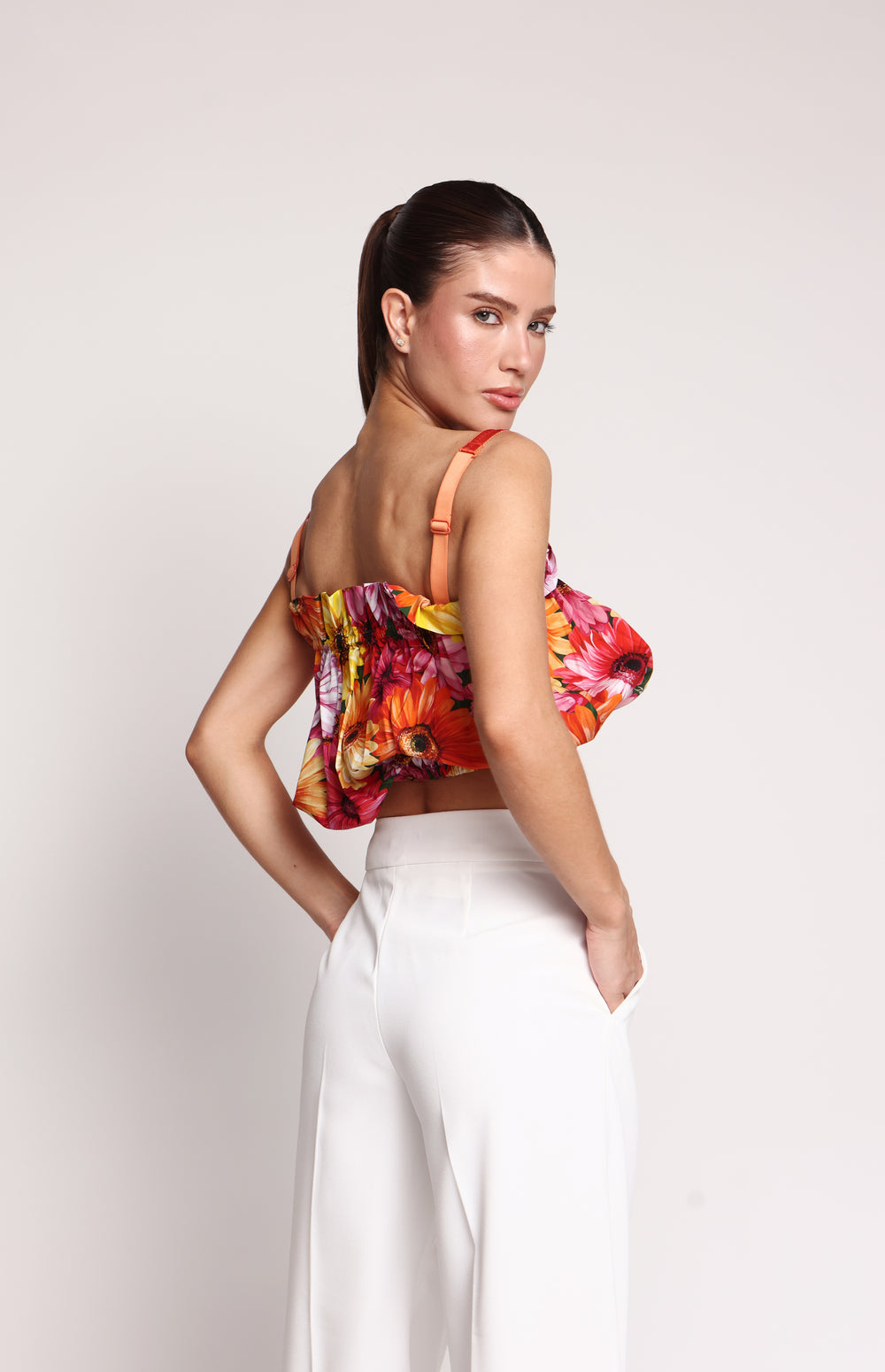 Dolce & Gabbana Gerbera Floral Print 