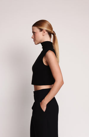 Prada Cropped High Neck 