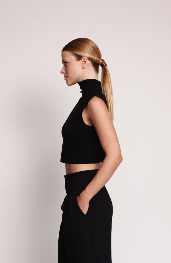 Prada Cropped High Neck 