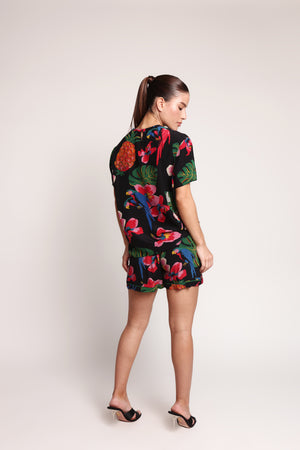 Conjunto tropical Valentino