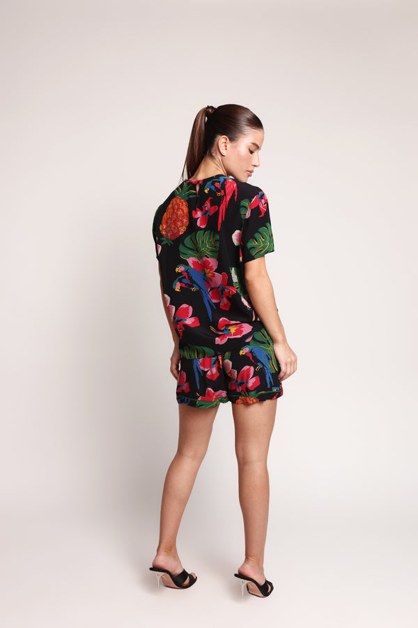 Conjunto tropical Valentino