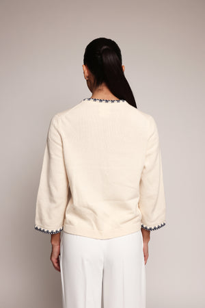 Coco Chanel Tweed Sweater Jacket