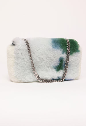 Celine Shearling Triomphe Chain