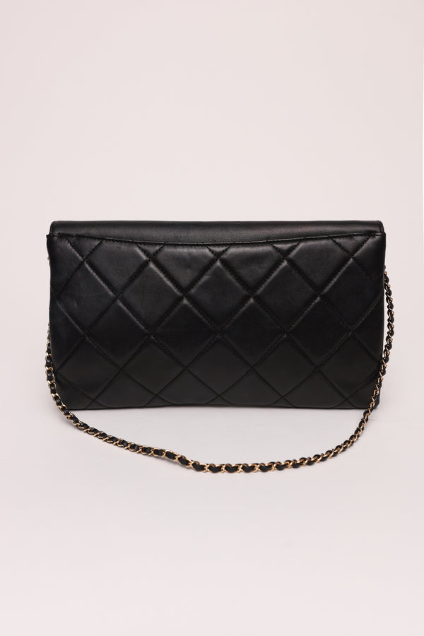 Chanel Retro Label Clutch 