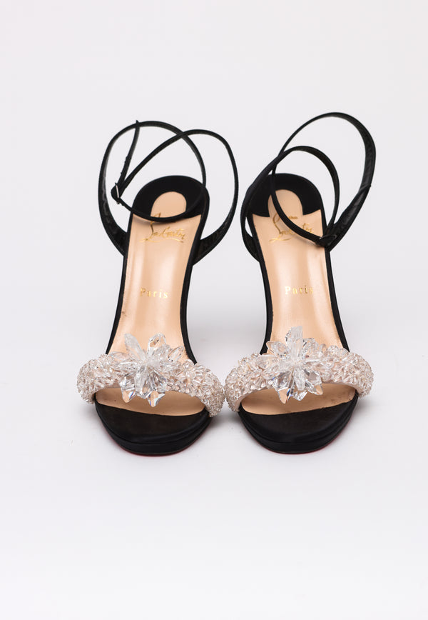 Sandália Christian Louboutin Crystal Queen