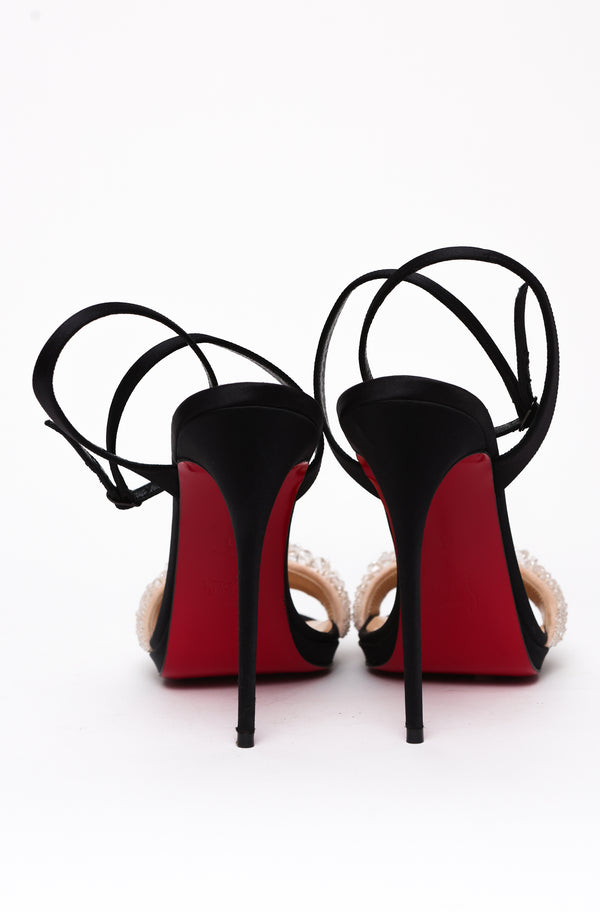 Sandália Christian Louboutin Crystal Queen