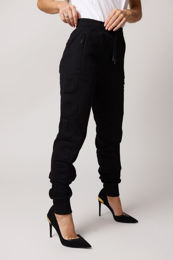 Calça Dolce & Gabbana Jogging Logo Preto
