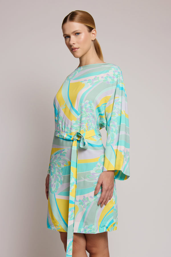 Vestido Emílio Pucci com estampa