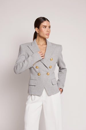 Blazer Balmain Cinza