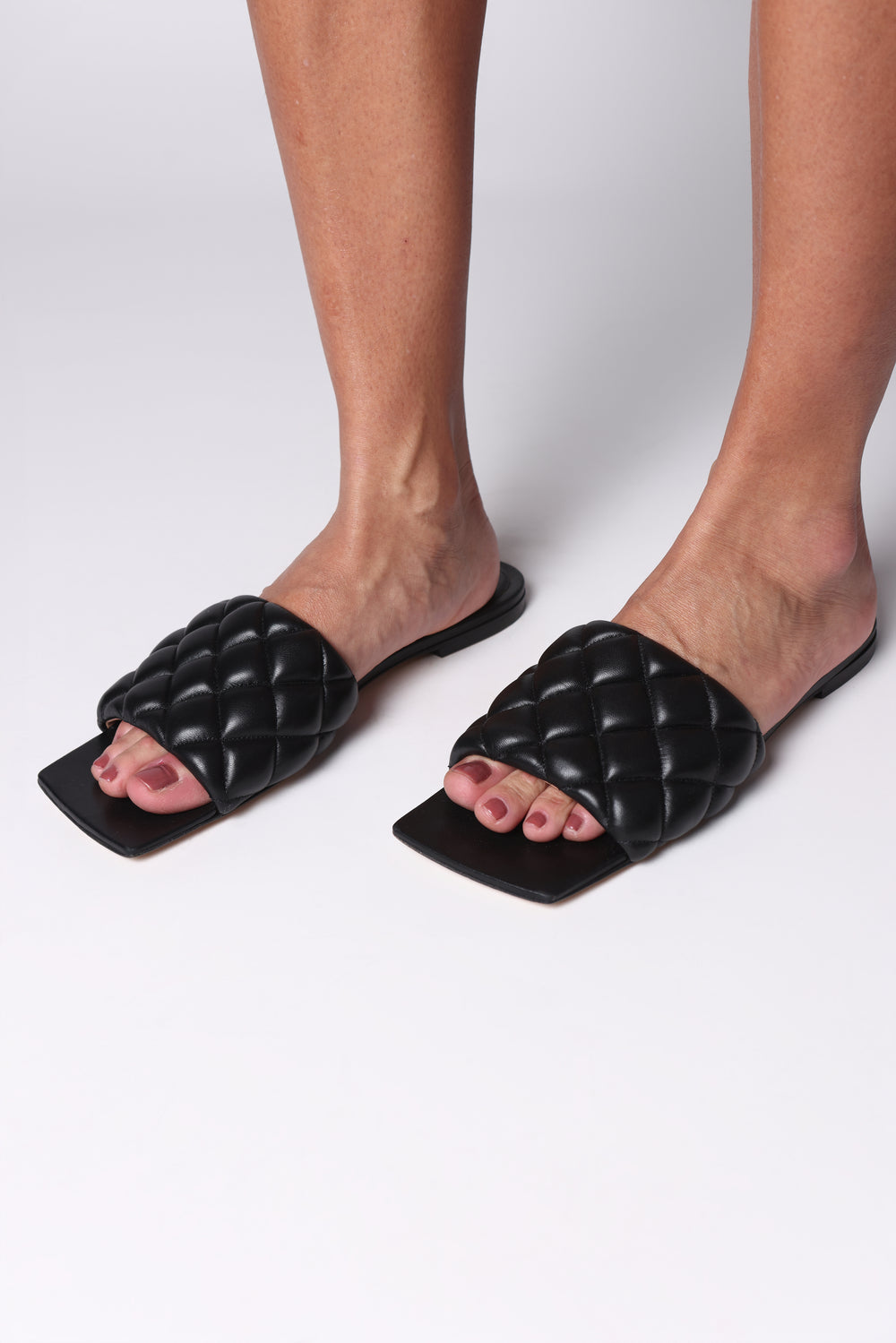 Sandália rasteira Bottega Veneta Lido