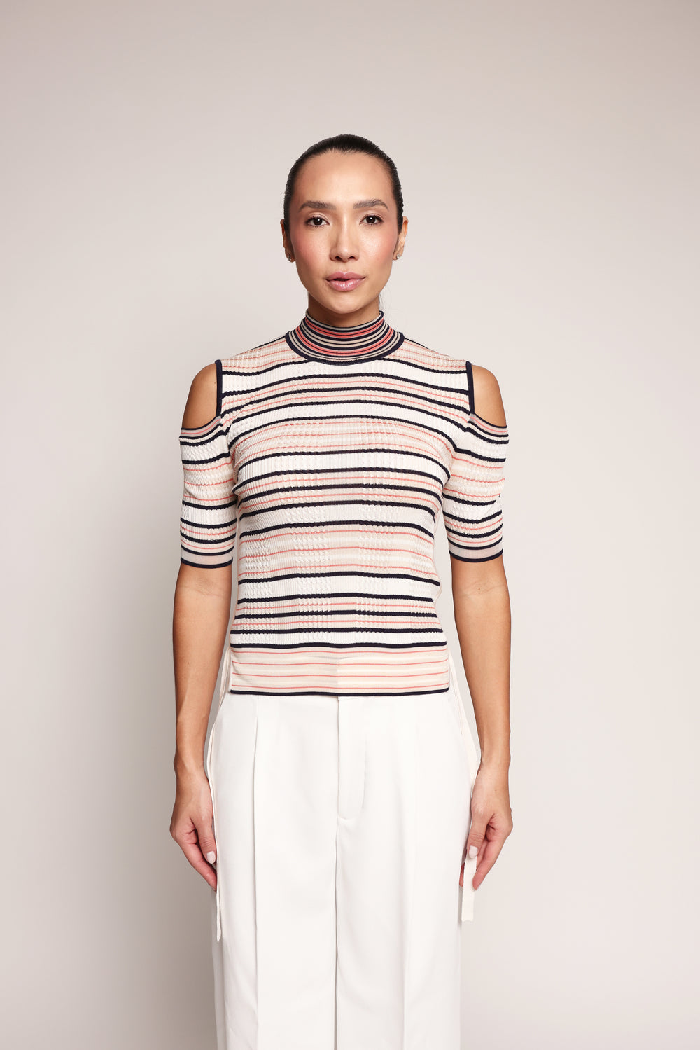 Fendi Tan Striped