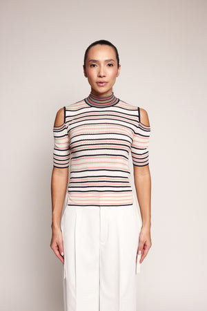 Fendi Tan Striped