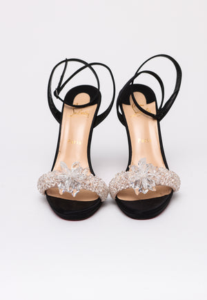 Sandália Christian Louboutin Crystal Queen