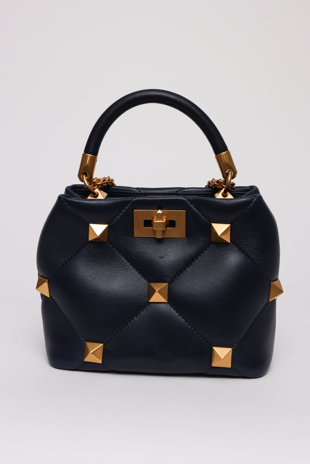 Valentino Garavani Small Roman Stud The Handle Bag