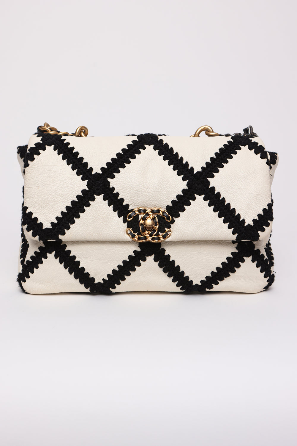 Chanel 19 Medium Crochet Flap Bag