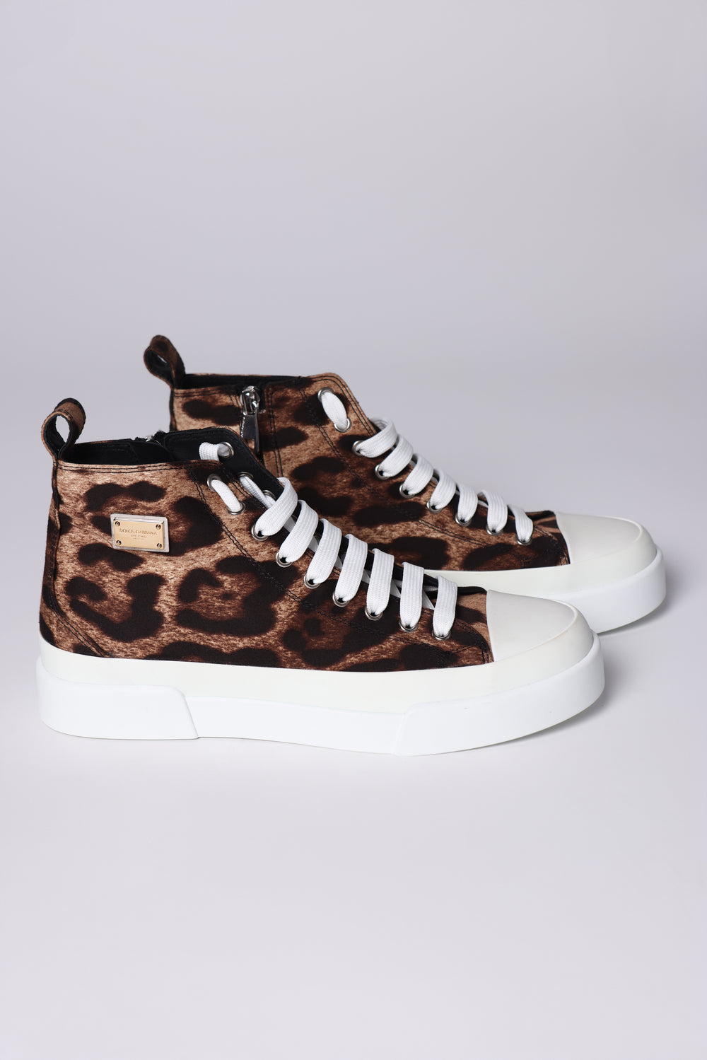 tênis Dolce & Gabbana leopardo