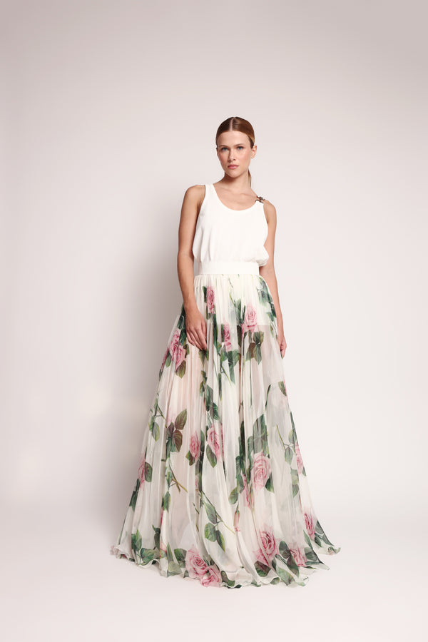 Saia floral Dolce & Gabbana
