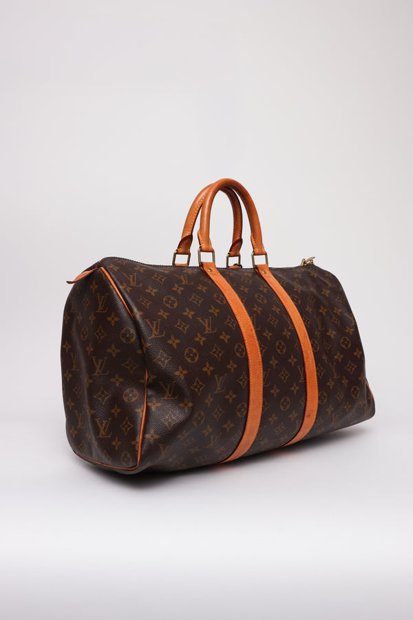Louis Vuitton Keepall 55 Monogram Canvas